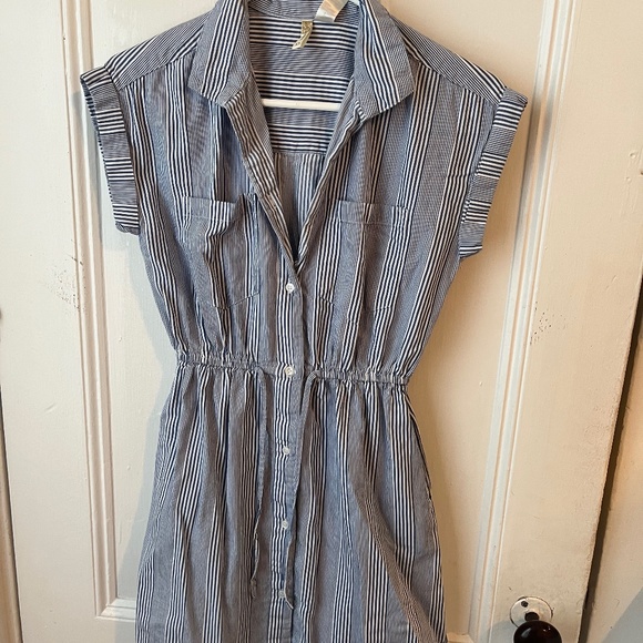 Japan Striped Summer Dress (XS) - Picture 1 of 2